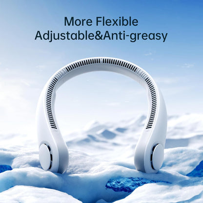 Neck Fan, Hands-Free Bladeless, 5 Speeds, 4000 mAh Battery Operated