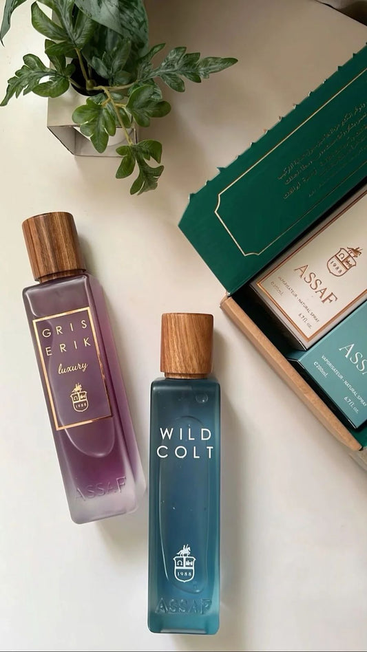 Assaf Wild Colt + Gris Erik 200ML عطر عسّاف وايلد كولت + غريس إريك 200 م